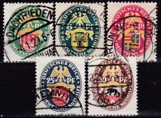 Deutsches Reich Mi.-Nr. 425/29 oo