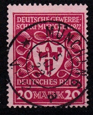 Deutsches Reich Mi.-Nr. 204 a oo gepr. INFLA