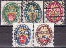 Deutsches Reich Mi.-Nr. 425/29 oo