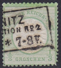 Deutsches Reich Mi.-Nr. 17 a oo