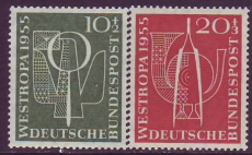 Bund Mi.-Nr. 217/18 **