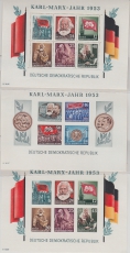 DDR Jahrgang 1953 postfrisch
