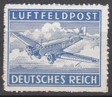 Deutsches Reich Feldpost Mi.-Nr. 1 B y **