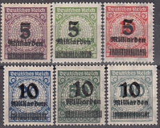 Deutsches Reich Mi.-Nr. 332/37 A **
