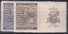 Bhmen und Mhren Mi.-Nr. 73/74 ZF **