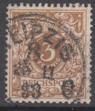 Deutsches Reich Mi.-Nr. 45 ca oo gepr. BPP