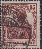 Deutsches Reich Mi.-Nr. 103 b oo gepr. INFLA