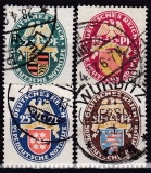 Deutsches Reich Mi.-Nr. 398/401 oo