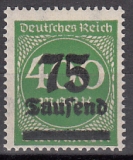 Deutsches Reich Mi.-Nr. 287 b ** gepr. INFLA