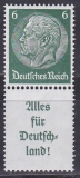 Deutsches Reich Mi.-Nr. S 141 **