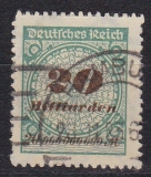 Deutsches Reich Mi.-Nr. 329 B P oo gepr. INFLA