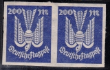 Deutsches Reich Mi.-Nr. 267 U * Paar