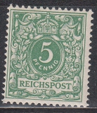 Deutsches Reich Mi.-Nr. 46 c **
