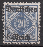 Deutsches Reich Dienst Mi.-Nr. 55 X oo gepr.