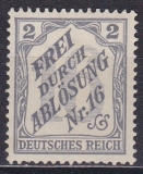 Deutsches Reich Dienst Mi.-Nr. 9 *