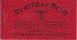 Deutsches Reich Mi.-Nr. MH 38.1 **