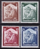 Deutsches Reich Mi.-Nr. 565/68 **