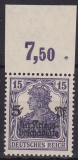 Deutsches Reich Mi.-Nr. 106 b P OR ** gepr. BPP