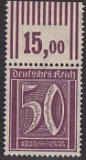 Deutsches Reich Mi.-Nr. 183 ** W OR
