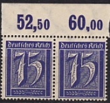Deutsches Reich Mi.-Nr. 185 ** P OR