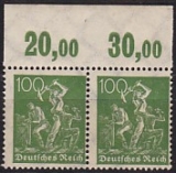 Deutsches Reich Mi.-Nr. 187 ** P OR