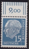 Bund Mi.-Nr. 184 y W OR **