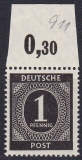 Alli.Bes. Mi.-Nr. 911 P OR ndgz **