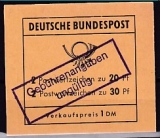 Bund Mi.-Nr. MH 14 ungltig **