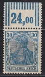 Deutsches Reich Mi.-Nr. 144 W OR **