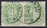 Preussen Mi.-Nr. 22 oo Paar gepr. BPP