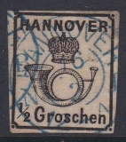 Hannover Mi.-Nr. 17 y oo Mgl.