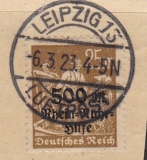 Deutsches Reich Mi.-Nr. 259 oo gepr. INFLA