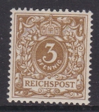 Deutsches Reich Mi.-Nr. 45 cb ** gepr. BPP