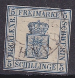 Mecklenburg - Schwerin Mi.-Nr. 3 oo Mgl.
