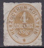 Schleswig Holstein Mi.-Nr. 25 oo