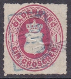 Oldenburg Mi.-Nr. 17 oo Mgl.