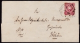 Deutsches Reich Mi.-Nr. 33 aa oo gepr. BPP auf Brief