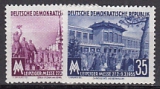 DDR Mi.-Nr. 447/48 **