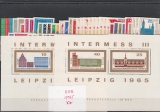 DDR Jahrgang 1965 postfrisch
