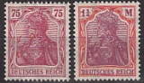 Deutsches Reich Mi.-Nr. 197/98 **