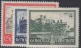 Generalgouvernement  Mi.-Nr. 63/65 **