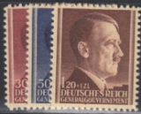 Generalgouvernement  Mi.-Nr. 89/91 **