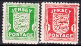 Dt.Bes. Jersey Mi.-Nr. 1/2 y **
