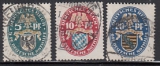 Deutsches Reich Mi.-Nr. 375/77 oo