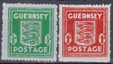 Dt. Bes. Guernsey Mi.-Nr. 4/5 *