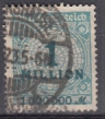 Deutsches Reich Mi.-Nr. 314 A P oo gepr. INFLA