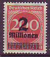 Deutsches Reich Mi.-Nr. 309 A p c ** gepr. INFLA